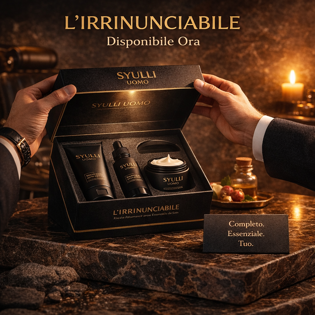 Kit Anti-Età Completo — Syulli Uomo