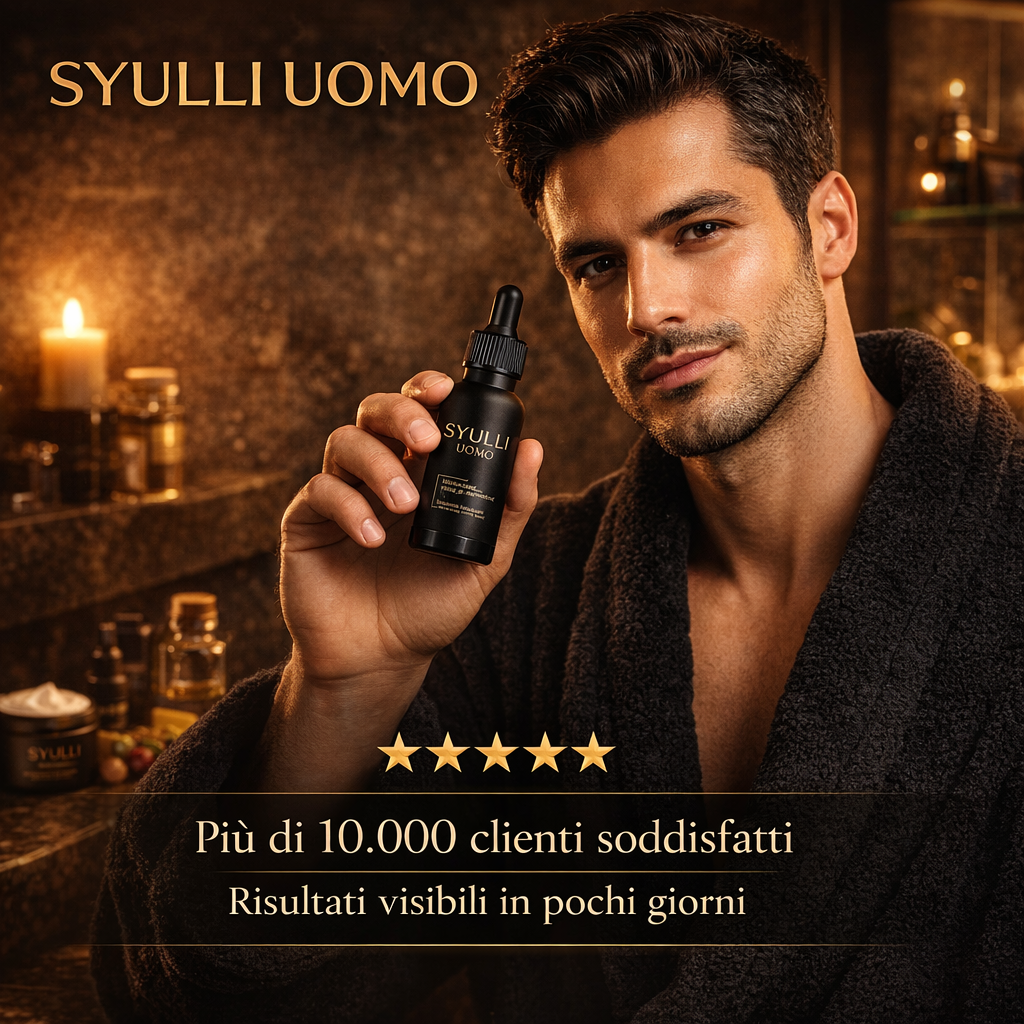Kit Anti-Età Completo — Syulli Uomo
